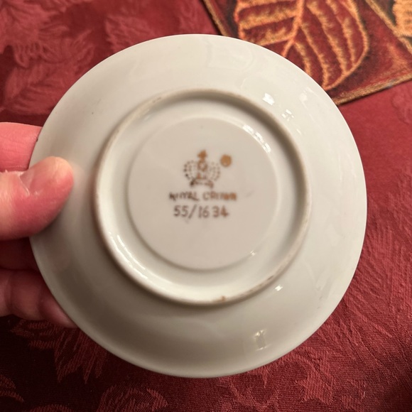 Royal Crown Japan Iridescent TeaCup and Saucer - Picture 6 of 6